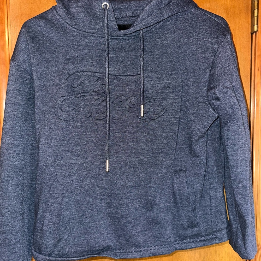 Ford Blue Sweater with Cozy Cotton Blend